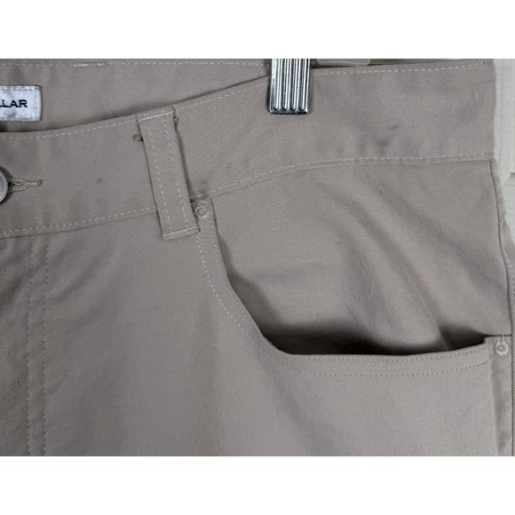 Peter Millar EB66 Performance Five Pocket Pants Mens Golf Chino Beige 34x32 - Picture 5 of 12
